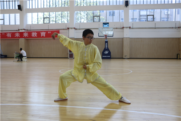 武术特长生专业测试进行中