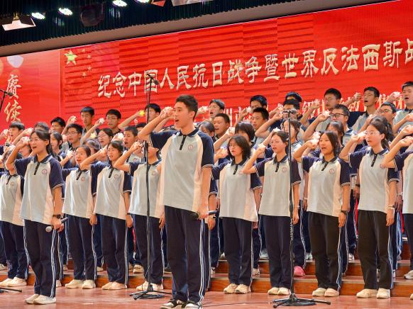 郑州市第十九高级中学教育集团举行第十七届“春日放歌”合唱比赛
